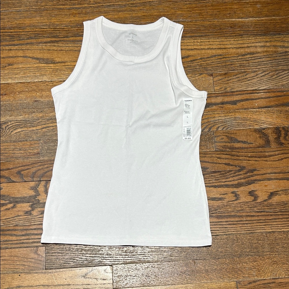 Sonoma White Tank Top